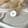 CL086 Collana “Grazie Maestra” con catena veneziana