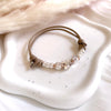 B0299 Bracciale in cordino cerato di coppia con puzzle, iniziali cubo e granelli