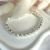 B085 Bracciale con palline sfaccettate grandi