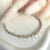 B050 Bracciale cubetti piccoli e rondelle