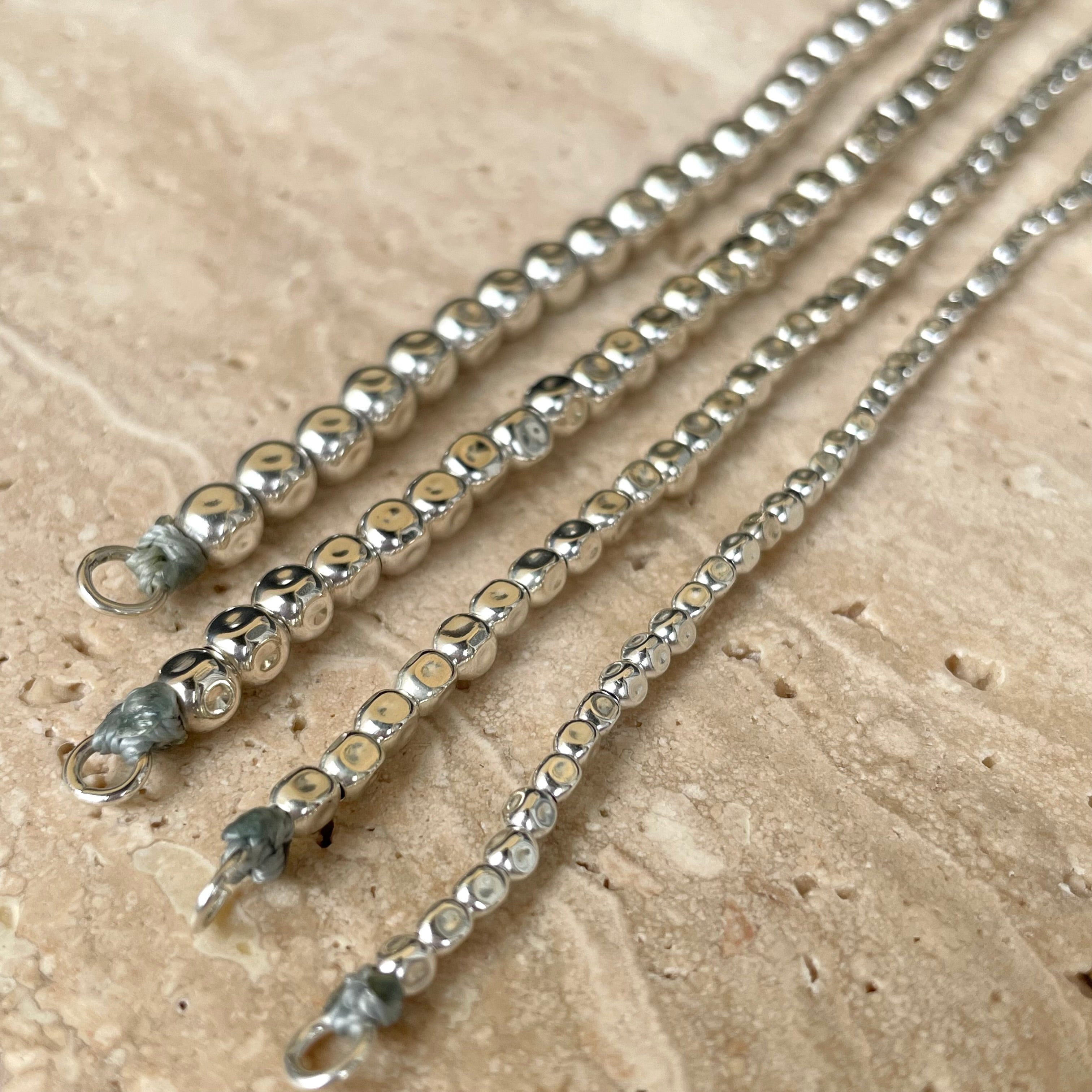 Bracciale Catena Argento Massiccio Bracciale In Argento Sterling 925 Bali - Catena Intrecciata A Mano Solida, Lunghezza 7-8 Pollici (Nuovo Confezionato) Bracciale 925 Solido Bracciale Catena Argento Massiccio Bracciale In Argento Sterling 925 Bali - Catena Intrecciata A Mano Solida, Lunghezza 7-8 Pollici (Nuovo Confezionato) Bracciale 925 Solido