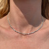 CL019 Collana argento con pepite mini