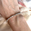 B034 Bracciale granelli piccoli e rondelle