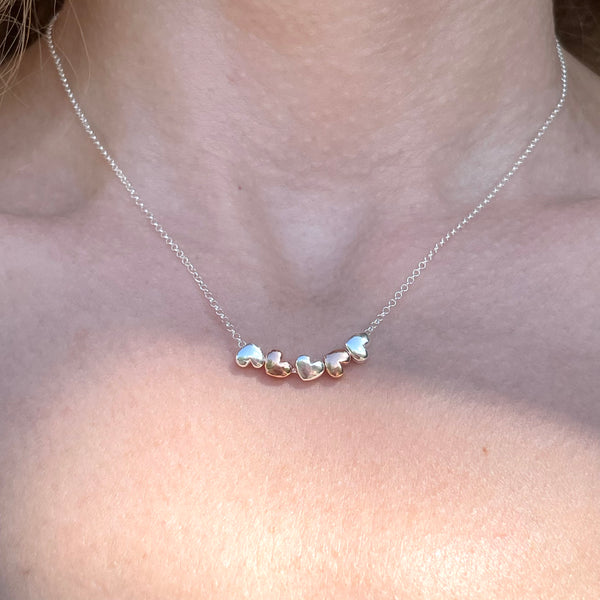 CL081 Collana batticuori