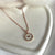 CL049 Venetian necklace with enamel medal
