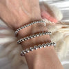 B069 Bracciale con palline piccole - medie - grandi