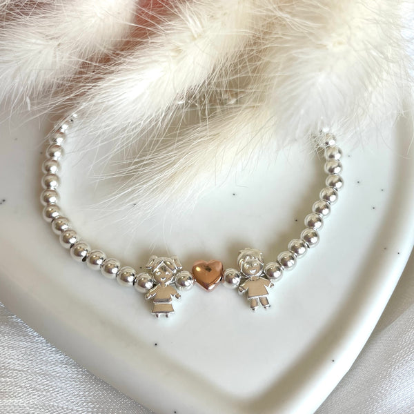 B154 Family Bracelet with Balls