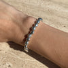 B001 Bracciale con pepite lisce