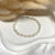 B0182 Bracciale con perle di fiume