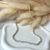 CL020 Collana argento con mini palline e rondelle