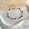 B0291 Bracciale argento con zirconi multicolore