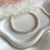 B0259 Bracciale palline martellate da 4mm