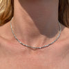 CL019 Collana argento con pepite mini