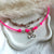CL0184 Collana in argento con granelli e moschettone porta ciondoli a scelta (i ciondoli non sono inclusi ma bisogna selezionarli)