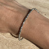 B019 Bracciale borchie piccole e anelline