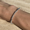 B021 Bracciale granelli irregolari