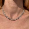 CL011 Collana pizzo in argento925