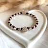 B0197 Bracciale con nodi in filo nautico e casina family passante