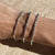 B029 Bracciale con cubetti